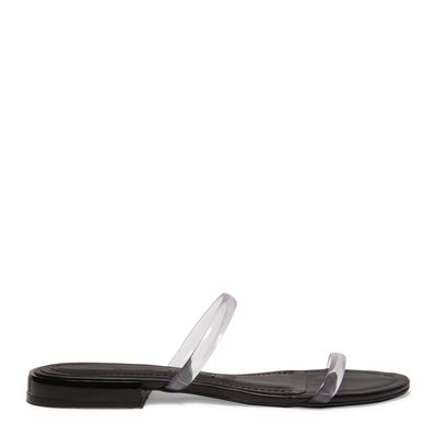 Rasteira Napa Santorine Preto