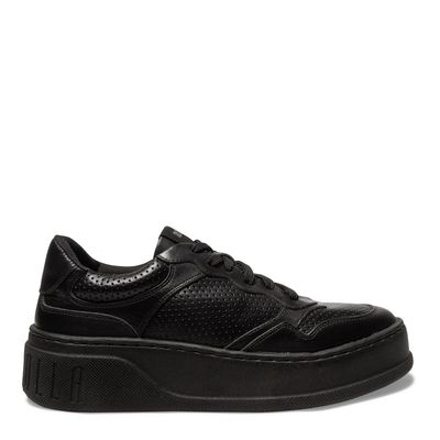 Tênis Couro Confort Preto
