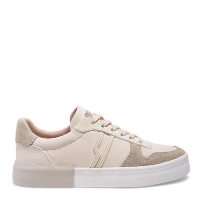 Tenis Couro Camurça Linho 2