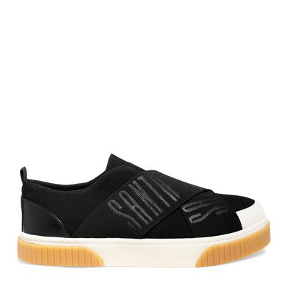 Tênis Slip On Lona Deserto Preto