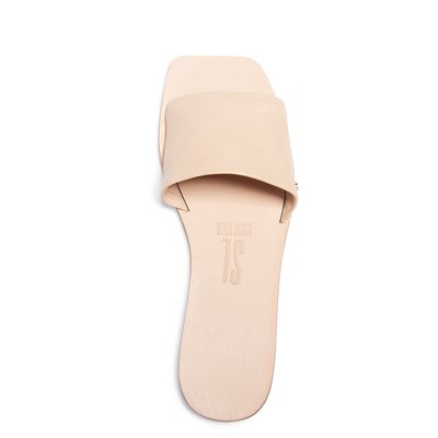 Rasteira Couro Nobre Soft Areia