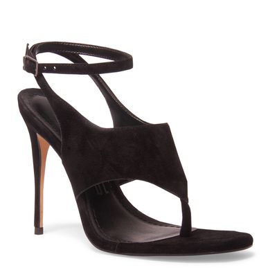 Sandalia Couro Camurça Premium Preto