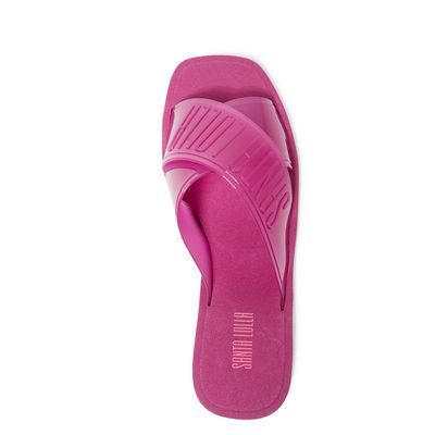 Rasteira Borracha Pink