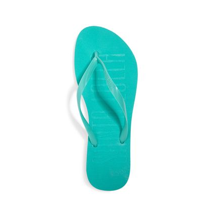 Chinelo Flip Flop Borracha Verde Água