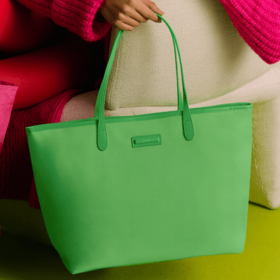Bolsa Shopper Verde Nylon Universitária