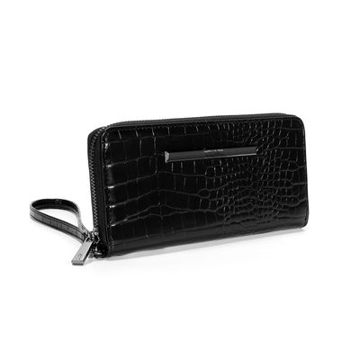 Carteira Material Croco Preto
