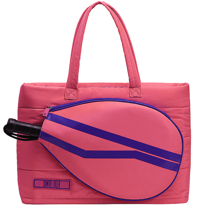 Bolsa Shopper Rosa Neon Beach Tênis