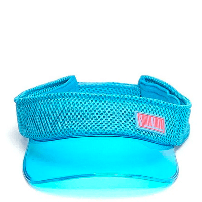 Viseira Esportiva Beach Tennis Azul Neon Maresia