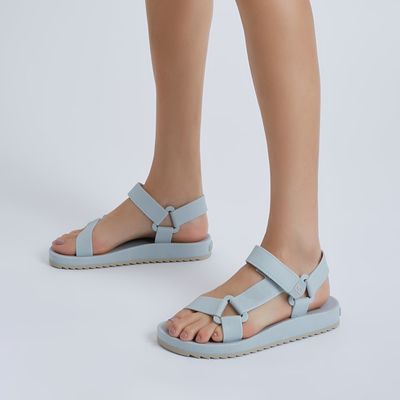 Papete azul água creme