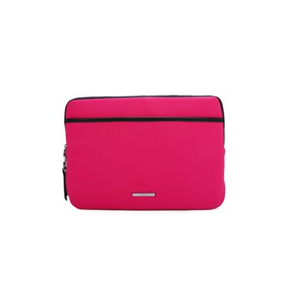 Bolsa Porta Notebook Neoprene Rosa Neon