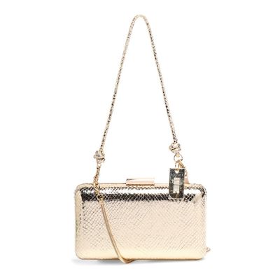 Minaudiere Material Cobra Ouro Claro