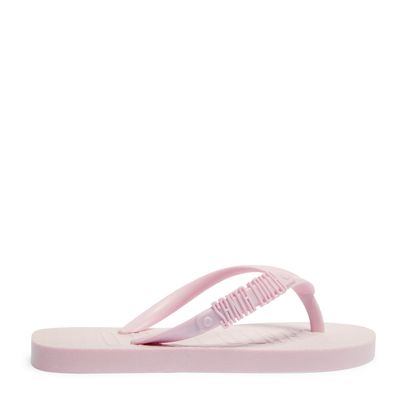 Flip Flop Infantil Rosa Borracha Flat