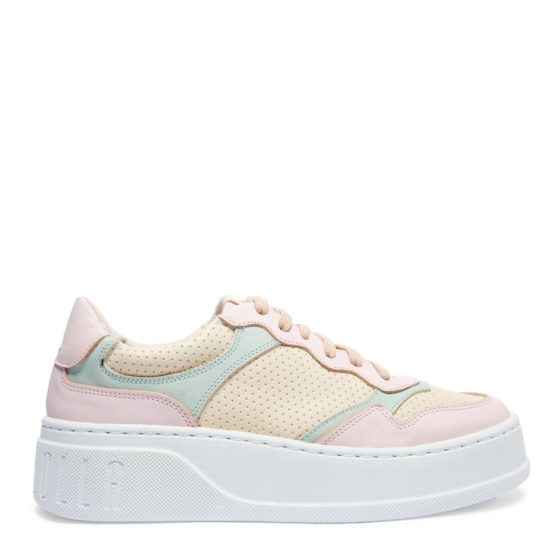 Tênis couro santa lolla flatform sale feminino