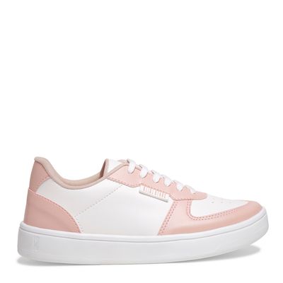 Tênis Floater Lux Rosa E Branco