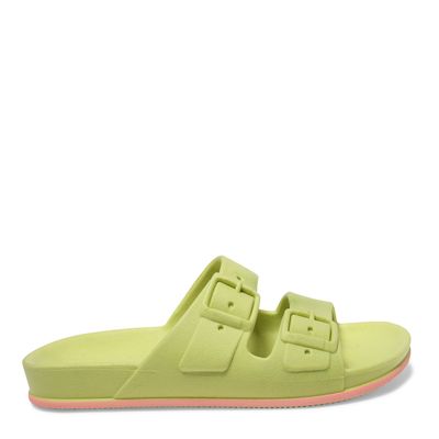 Slide Verde Infantil Borracha Flat