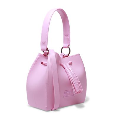 Bolsa Bucket Rosa Borracha Barbicacho