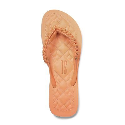 Flip Flop Laranja Borracha Corrente