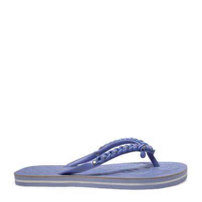 Flip Flop Roxo Borracha Corrente