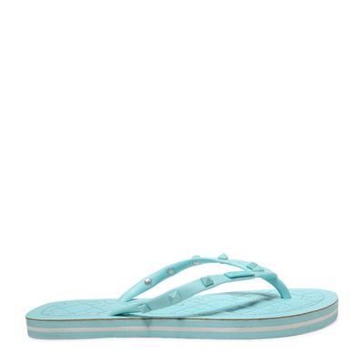 Flip Flop Azul Borracha Spike