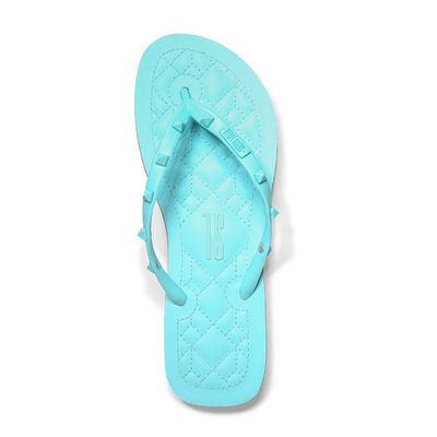 Flip Flop Azul Borracha Spike