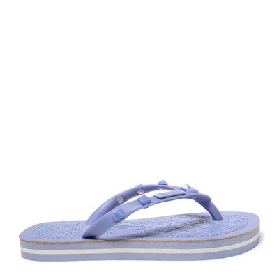 Flip Flop Infantil Azul Boreal Borracha Spikes