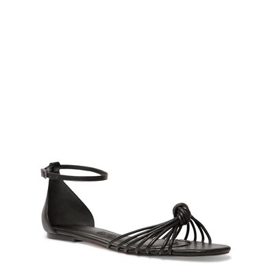 Rasteira napa soft preto bico quadrado