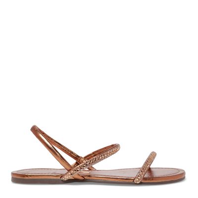 Rasteira Metalizada Soft Bronze Brilho