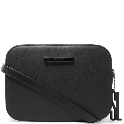 Bolsa Borracha Alça Transversal Preta