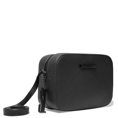Bolsa Borracha Alça Transversal Preta