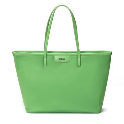 Bolsa Shopper Verde Oliva Grande Alças Finas