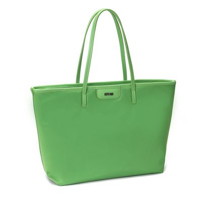 Bolsa Shopper Verde Oliva Grande Alças Finas