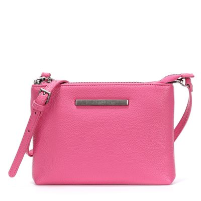 Bolsa Transversal Rosa Retangular Pequena