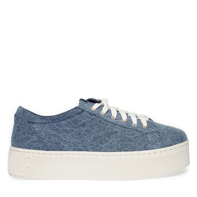 Tênis jeans estonado azul