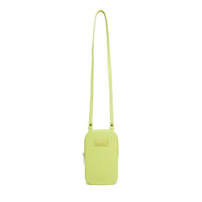 Bolsa Shoulder Bag Verde Borracha Pequena Alça Transversal