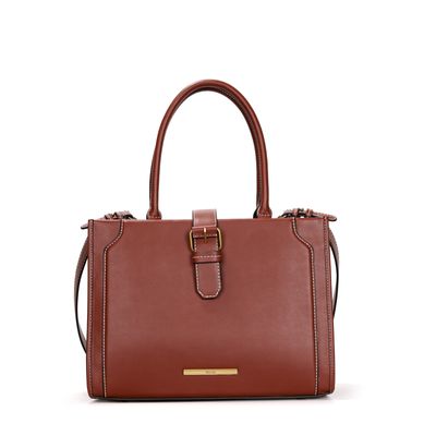 Bolsa Tote Marrom Grande Fivela