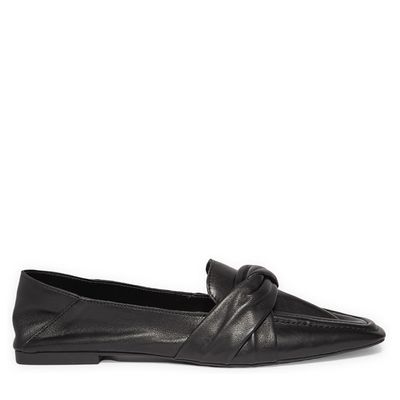 Mocassim couro nobre soft preto