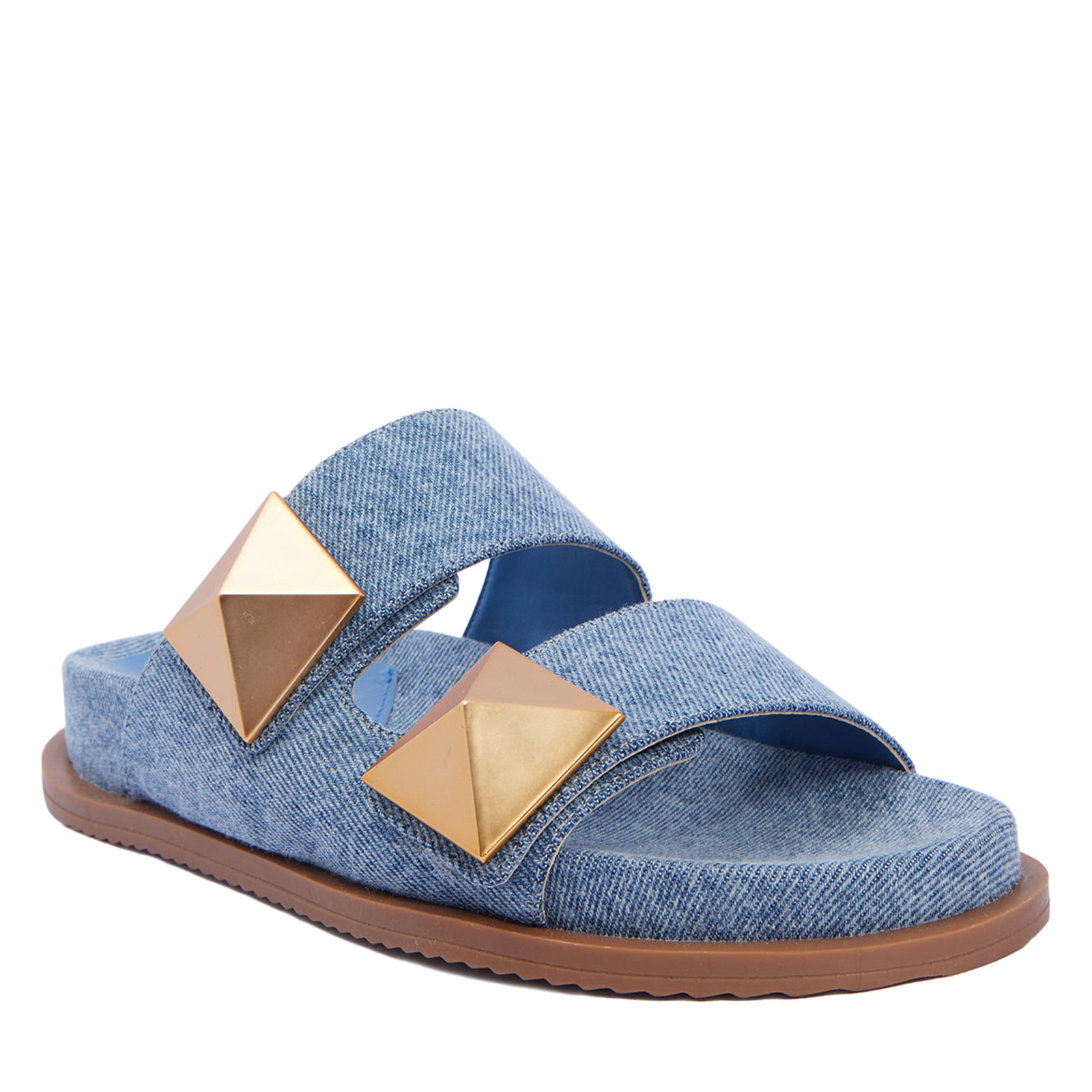 Peep toe santa hot sale lolla jeans azul