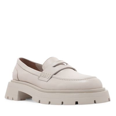 Mocassim Tratorado Nobre Soft Branco Gelo