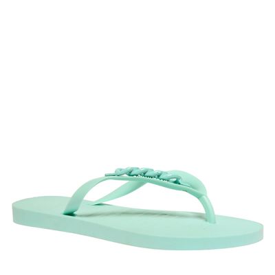 Chinelo Flip Flop Borracha Azul Bebê