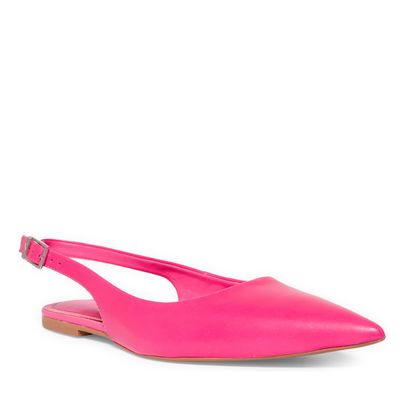 Sapatilha couro nobre soft pink fluor