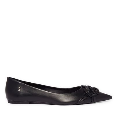 Sapatilha couro nobre soft preto