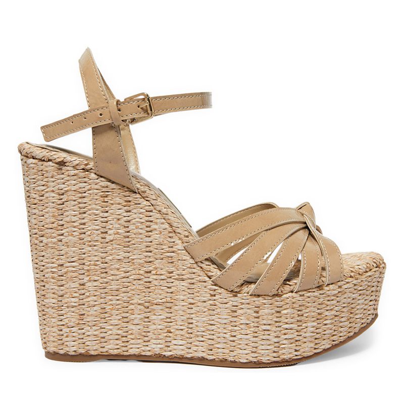 Espadrille anabela best sale santa lolla