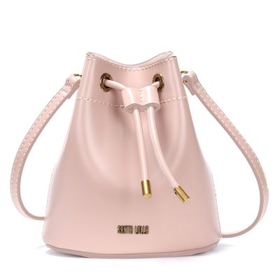 Bolsa Cordão Nude Rosado