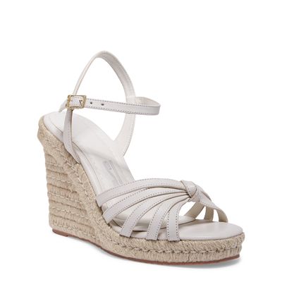 Espadrilhe Couro Confort Off White