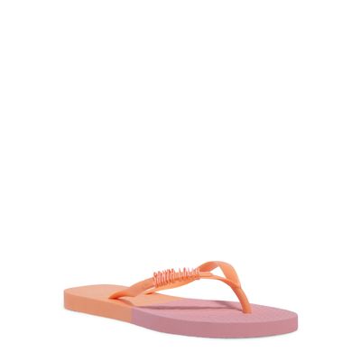 Flip Flop Borracha Laranja