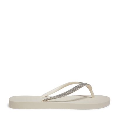 Flip Flop Borracha Marfim