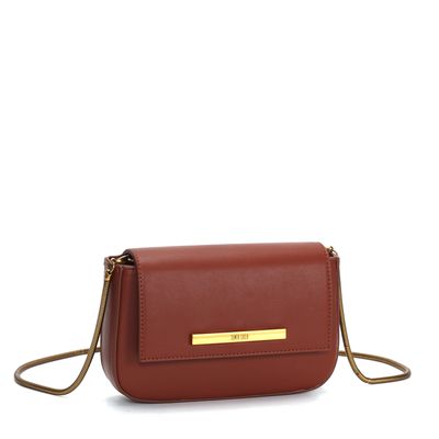 Bolsa Pequena Atanado Marrom