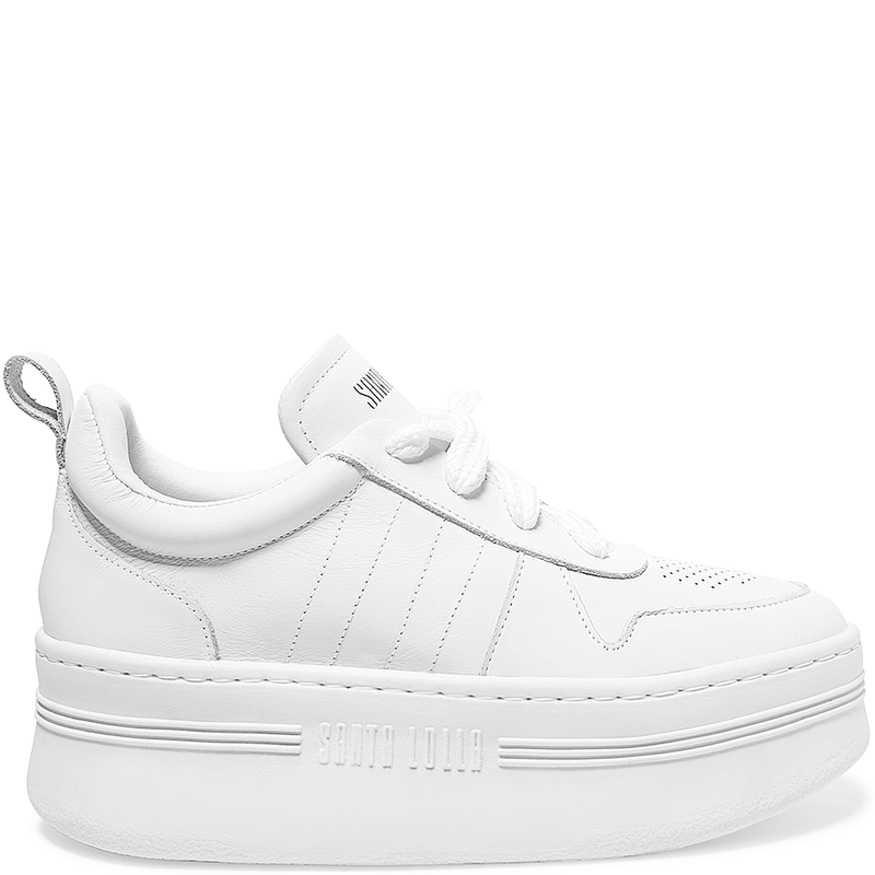 Tenis branco best sale feminino santa lolla