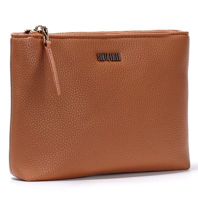 Bolsa Floater Alça Corrente Marrom