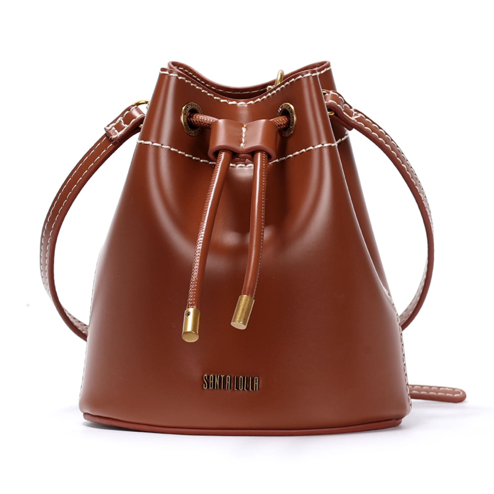 Bolsa Pequena Atanado Marrom